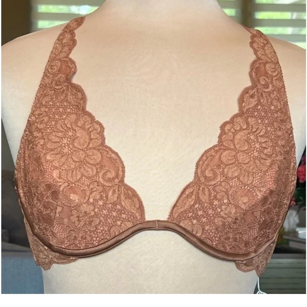 NWT $88 HAH Free People 2-Timer Bra 32-36 D and 28-36 C Brown Sugar Beautiful